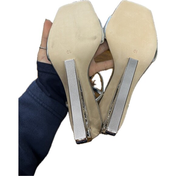 Badgley Mischka Women’s Luna Wedge Slide Sandal - Picture 7 of 8